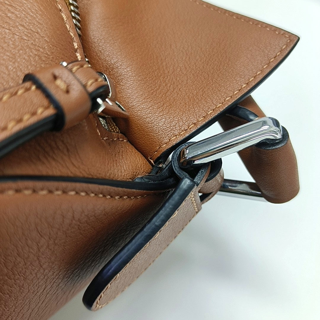 Puzzle Small Calfskin Brown