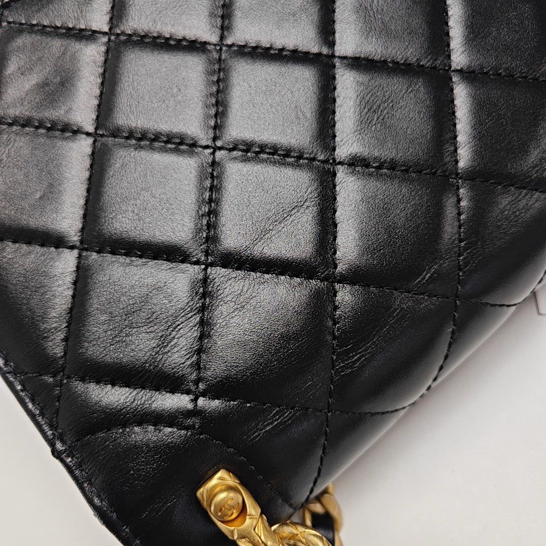 Quilted Calfskin Black