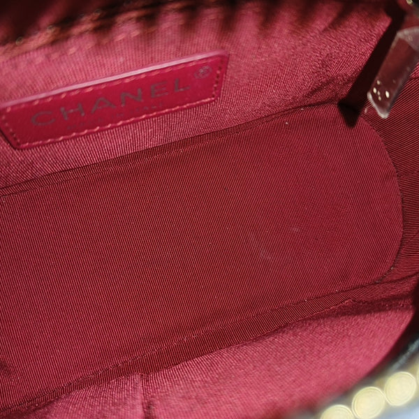 Authenticated pre-owned  GABRIELLE Small Quilted Calfskin Blue - Shoulder Bag at Looply