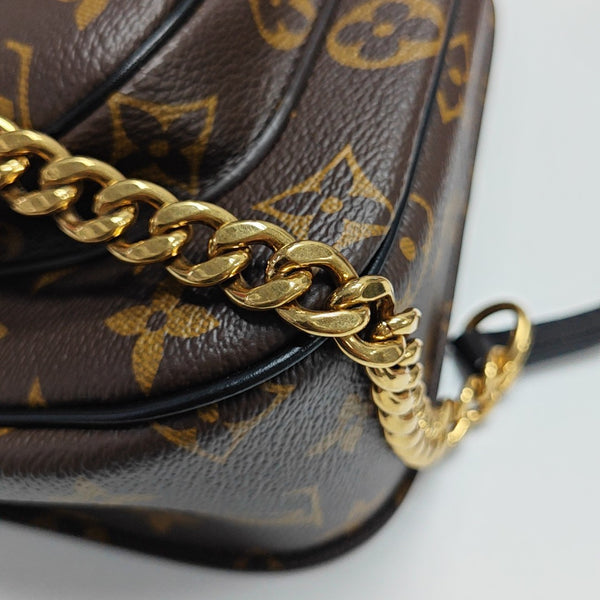PASSY Monogram Coated Canvas Brown