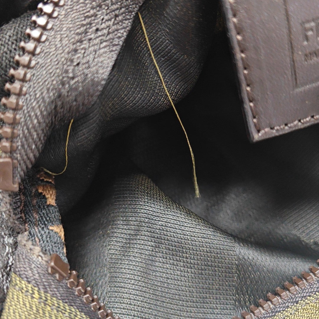 Canvas Top Handle Bag Multicolor