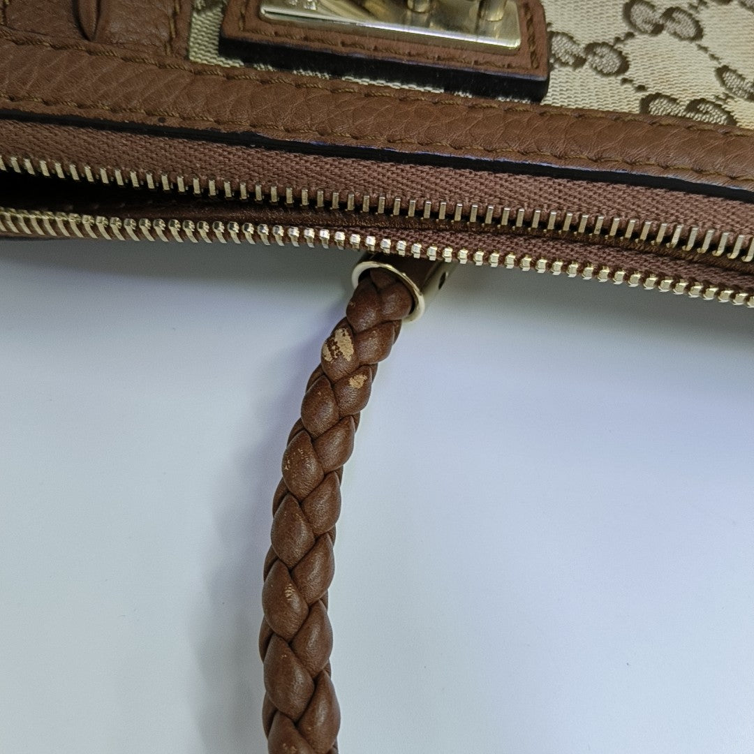 Bella Monogram Canvas Beige