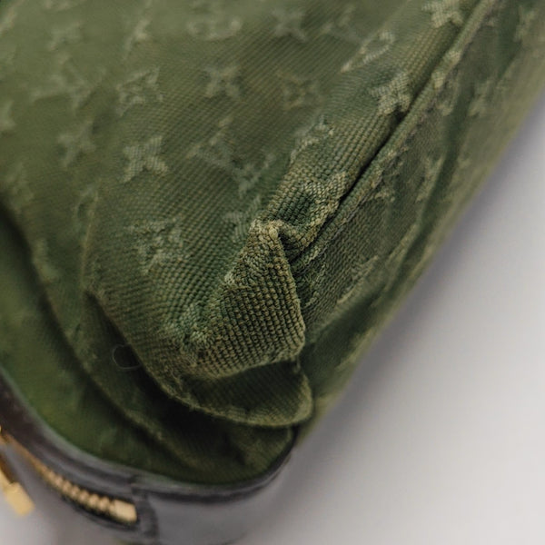 MARY KATE Mini Monogram Canvas Green