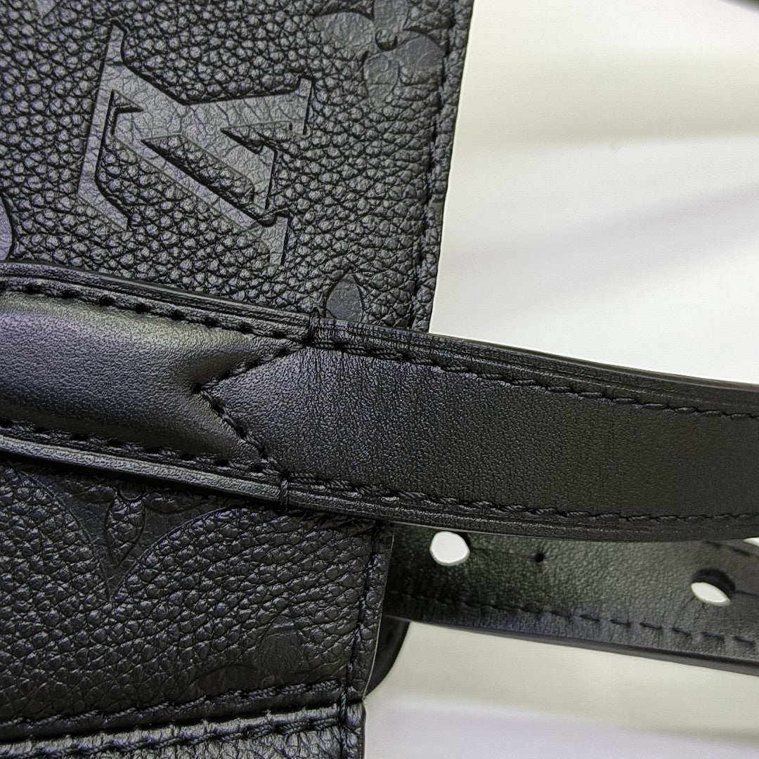 ALL IN ONE Monogram Calfskin Black