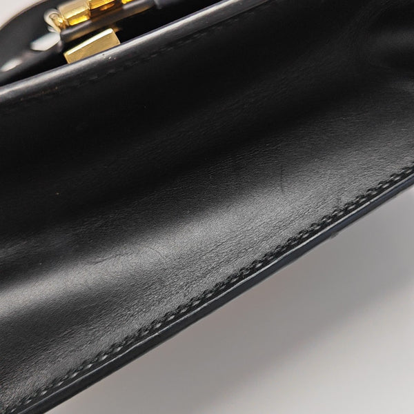 Sylvie Mini Calfskin Black