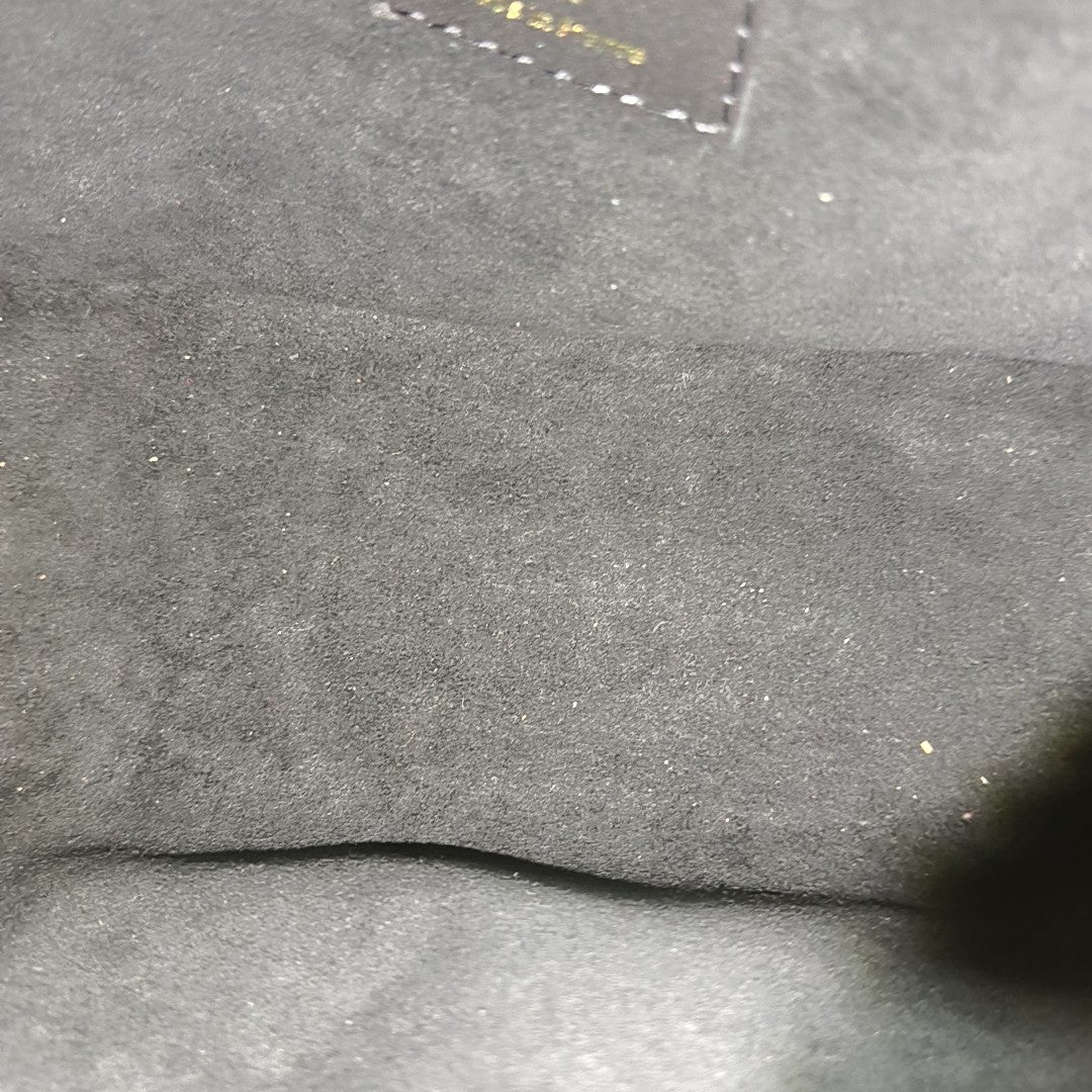 PETITE MALLE Monogram Coated Canvas Brown