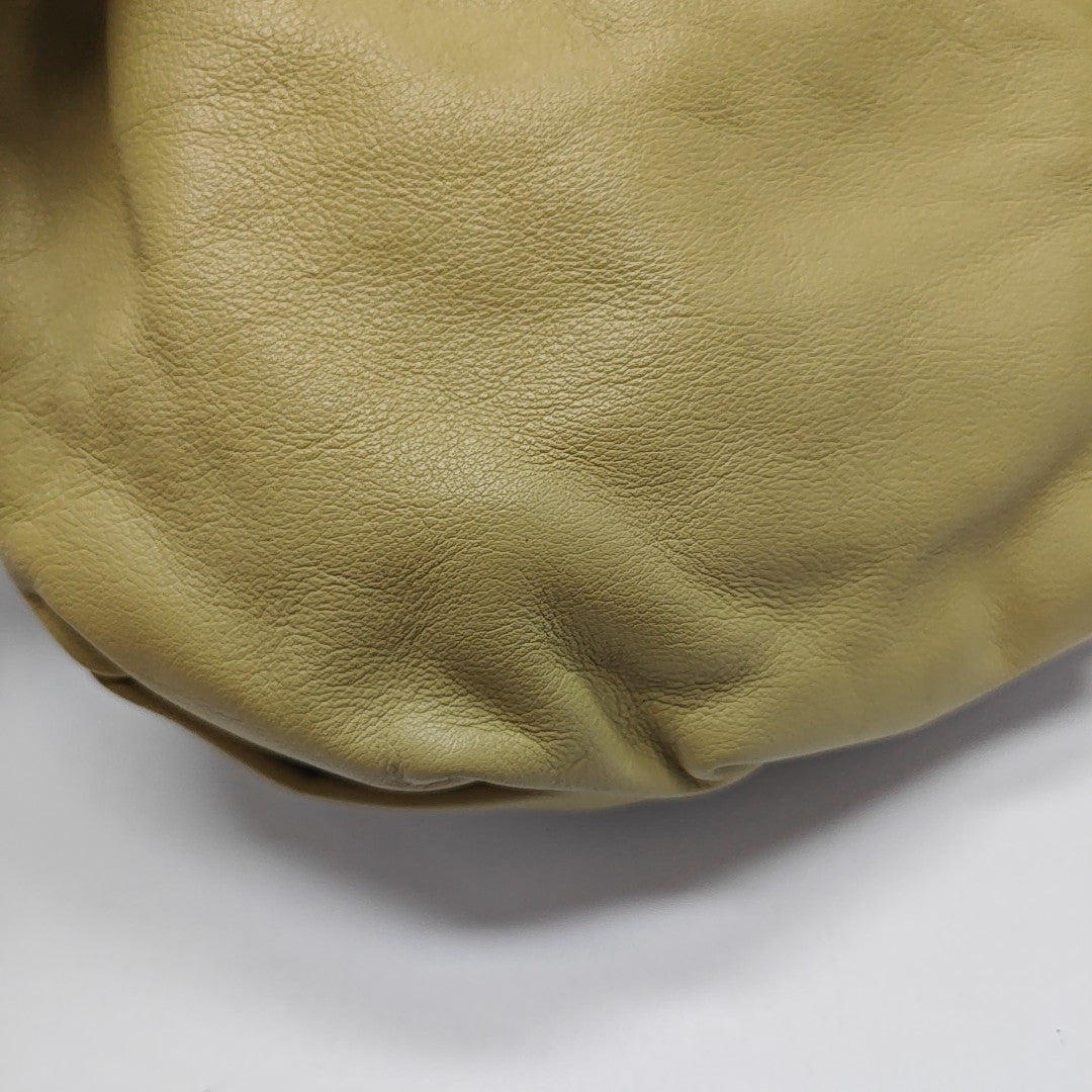 Calfskin Shoulder Bag Beige
