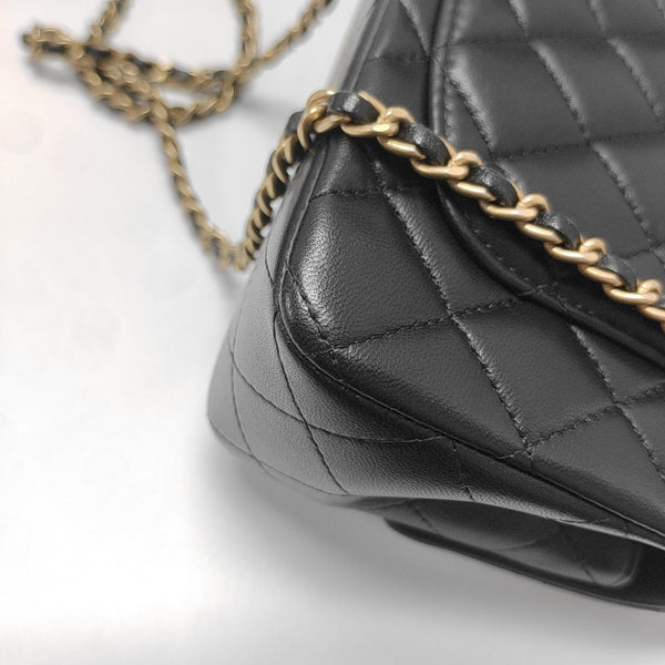 CLASSIC FLAP Mini Quilted Calfskin Black