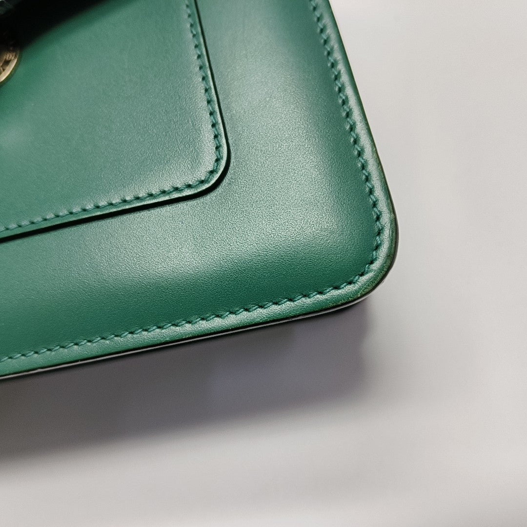 SERPENTI FOREVER Small Calfskin Green