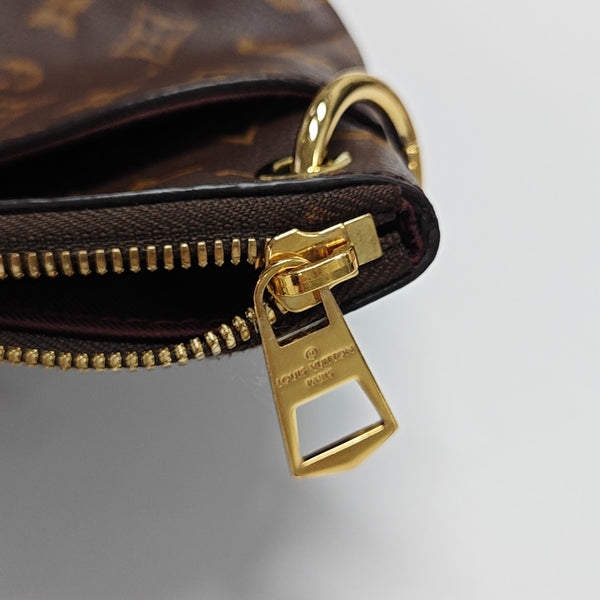 ODEON MM Monogram Coated Canvas Brown
