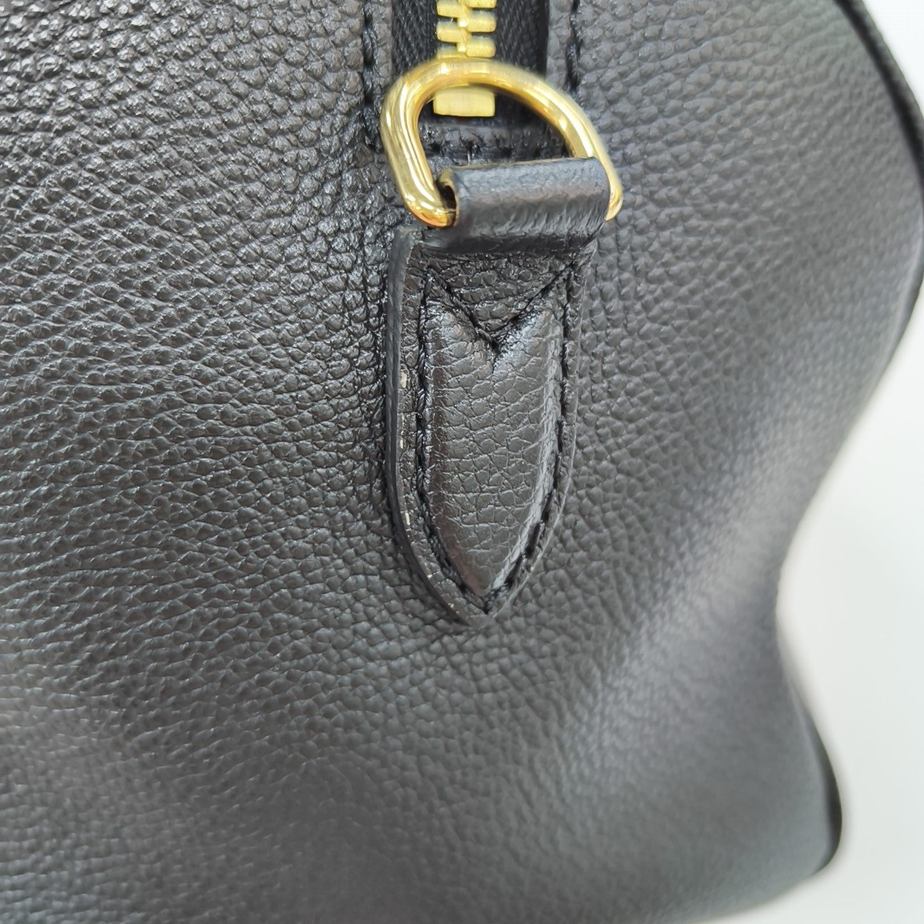 SPEEDY 25 Monogram Calfskin Black