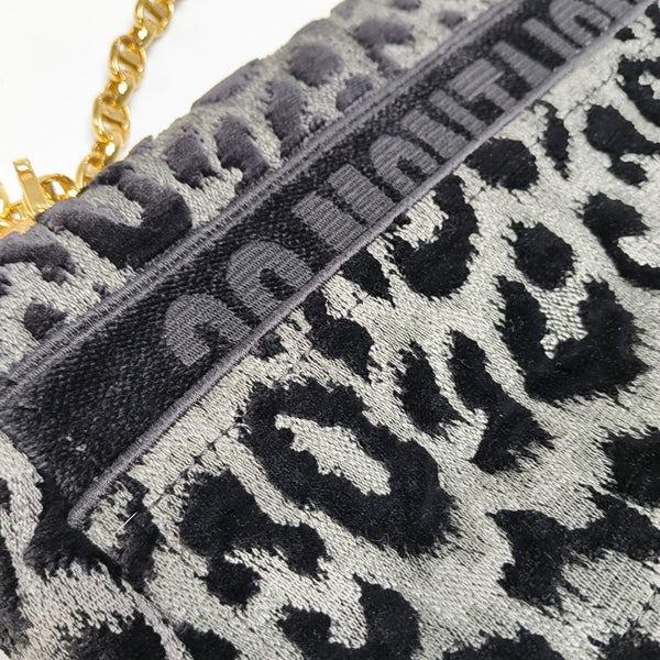 Dior Caro Medium Fabric Black