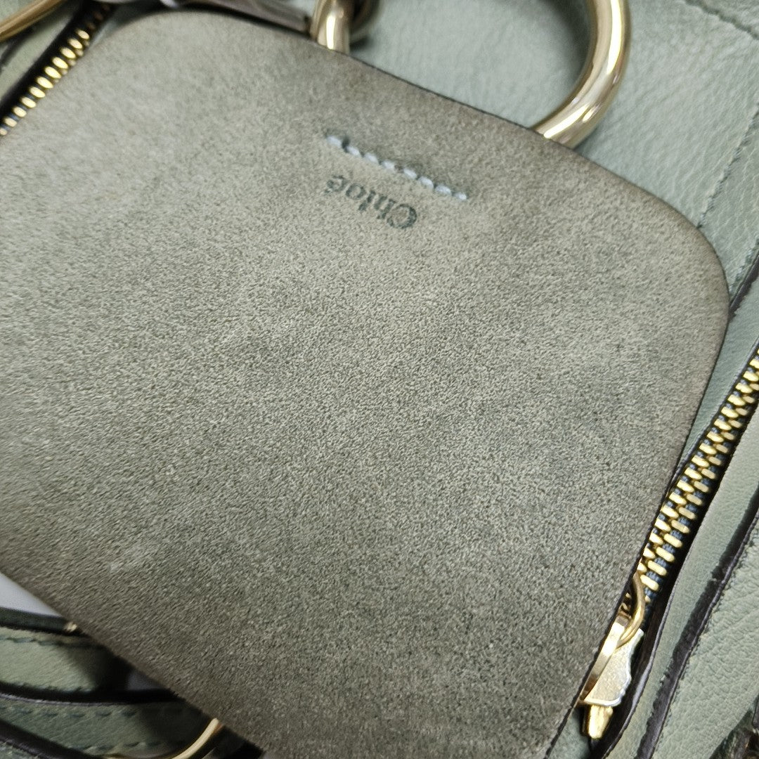 Faye Mini Calfskin Blue