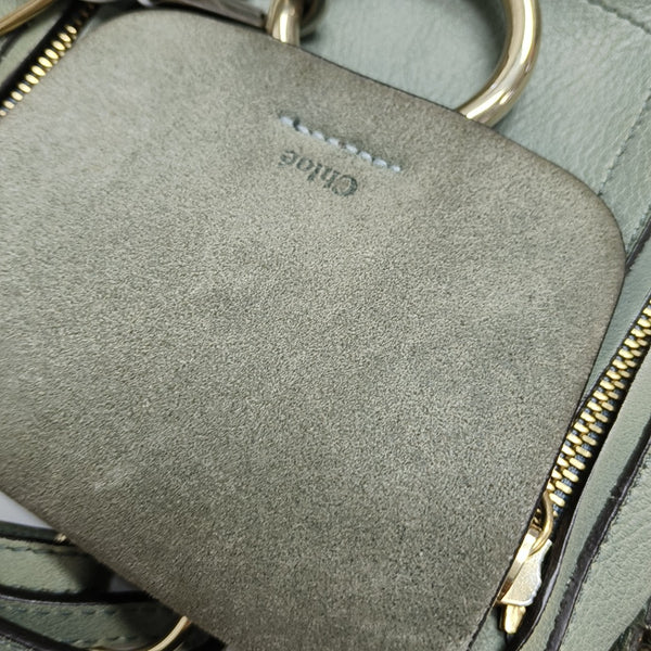Faye Mini Calfskin Blue