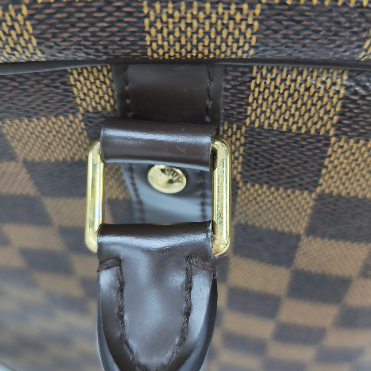 PORTE-DOCUMENTS GM Damier Ebene Coated Canvas Brown