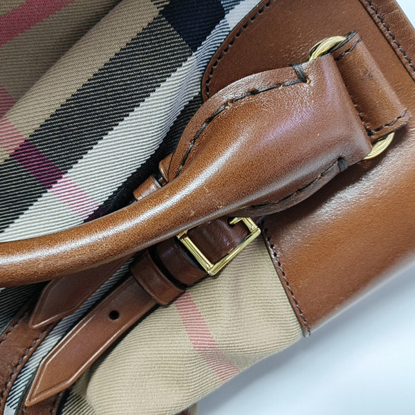 Whipstitch Canvas Brown