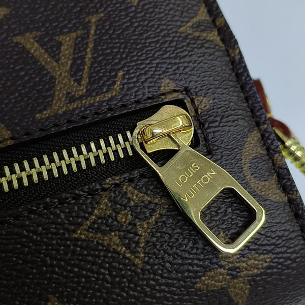 MÉTIS MM Monogram Coated Canvas Brown
