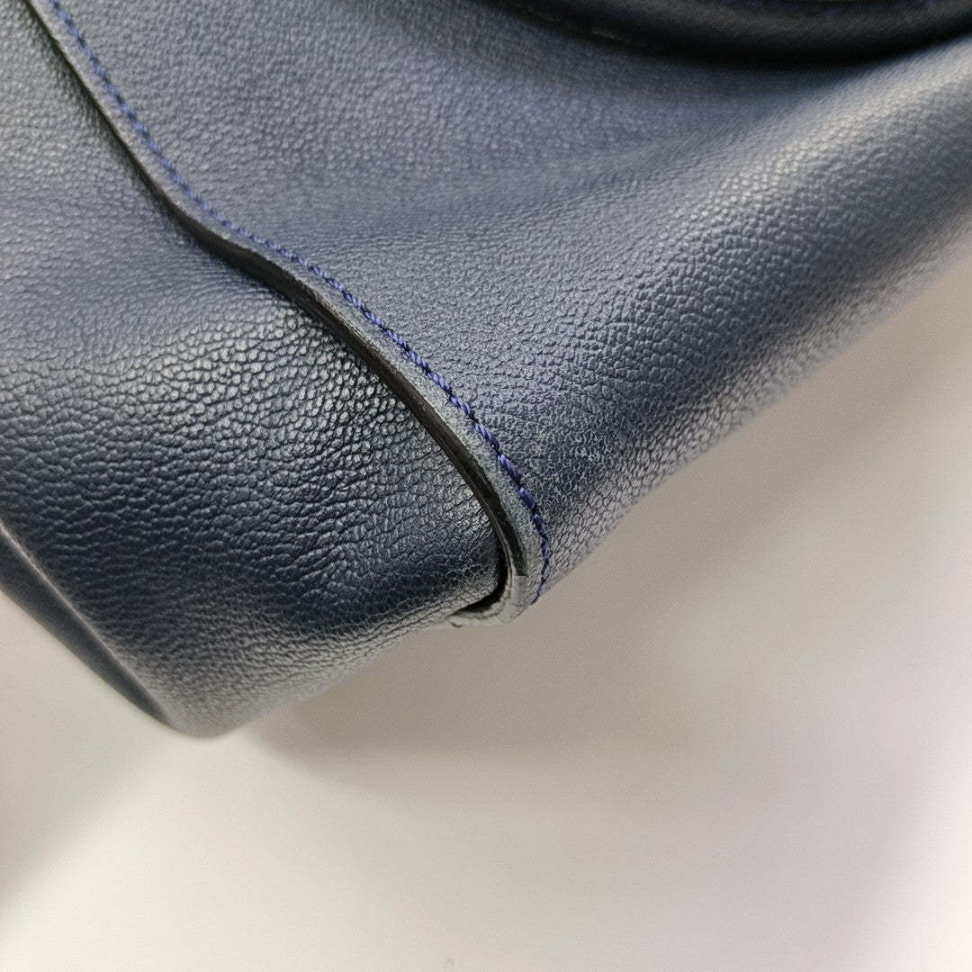 Buckle Calfskin Blue