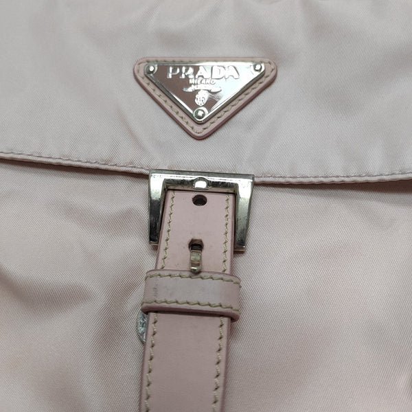 Nylon Shoulder Bag Pink