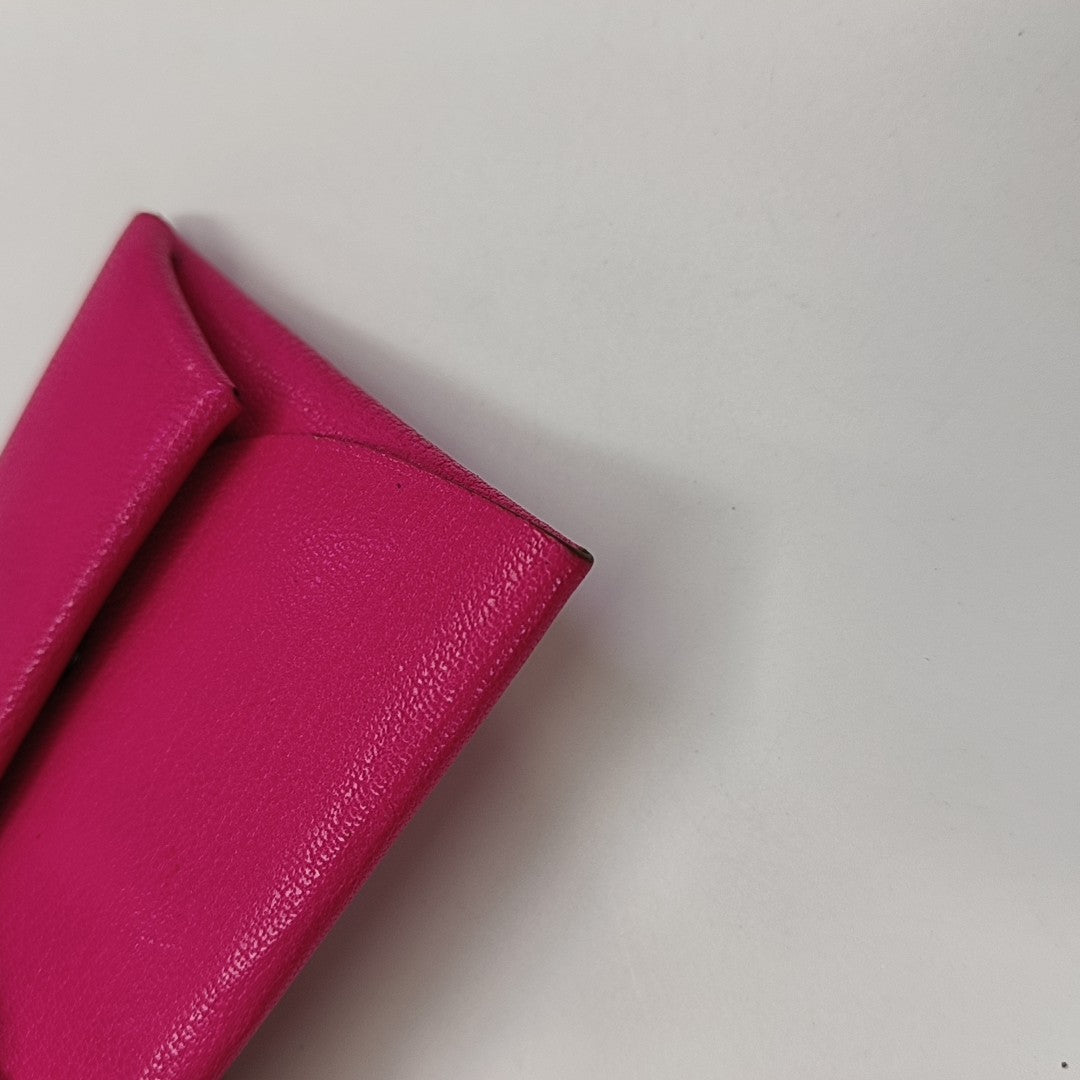 Bastia Chèvre Mysore Pink Card Holder