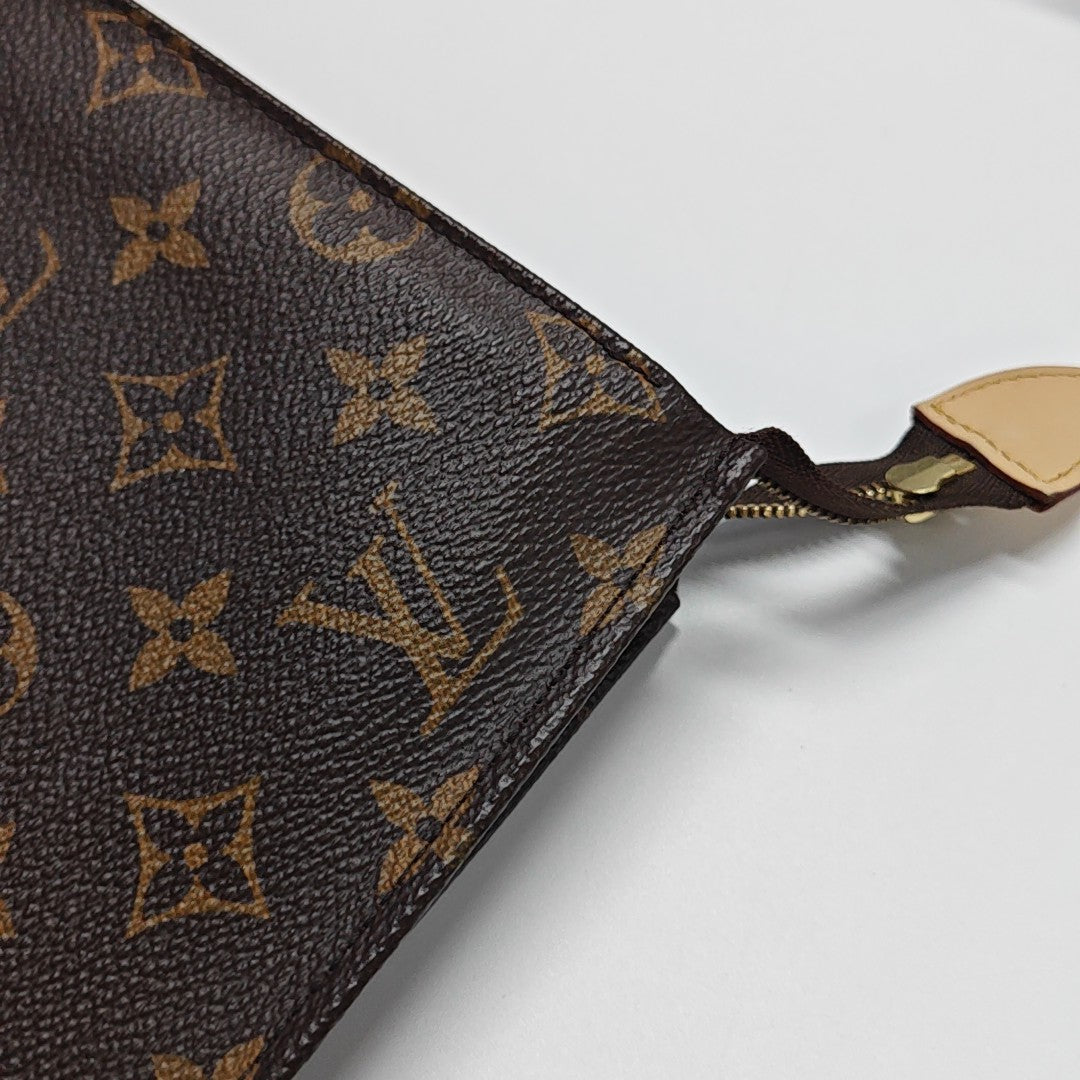 TOILET POCKET 26 Monogram Coated Canvas Brown