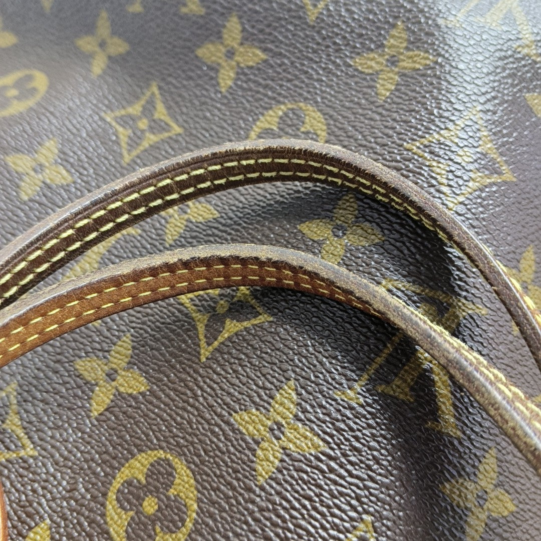 NEVERFULL PM Monogram Coated Canvas Brown