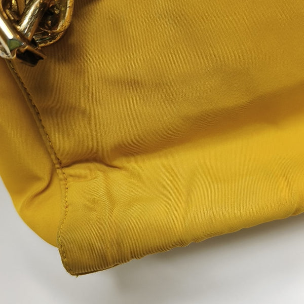 Nylon Tote Bag Yellow