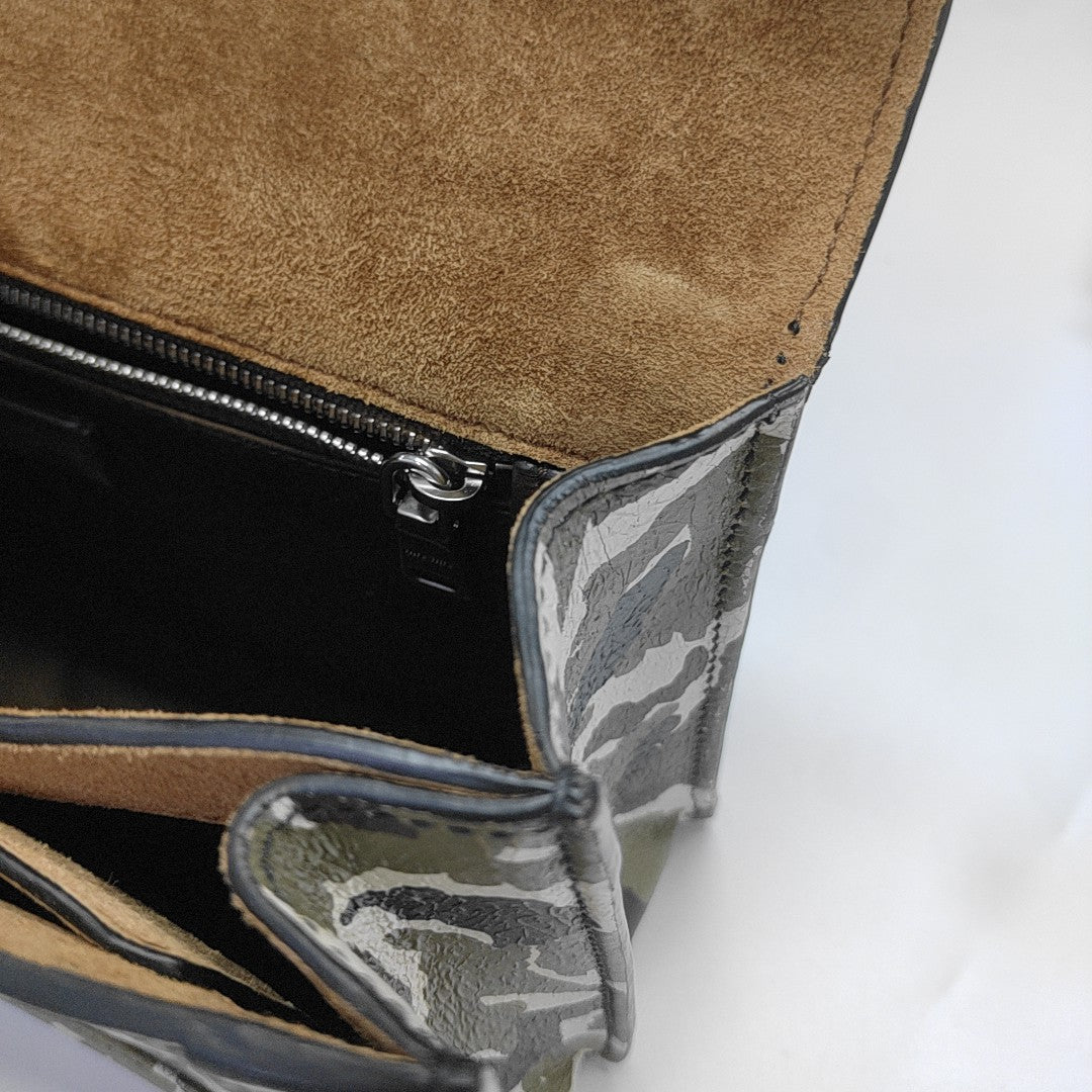 Calfskin Shoulder Bag Green
