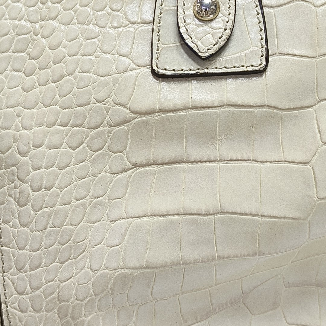 Calfskin Top Handle Bag Yellow
