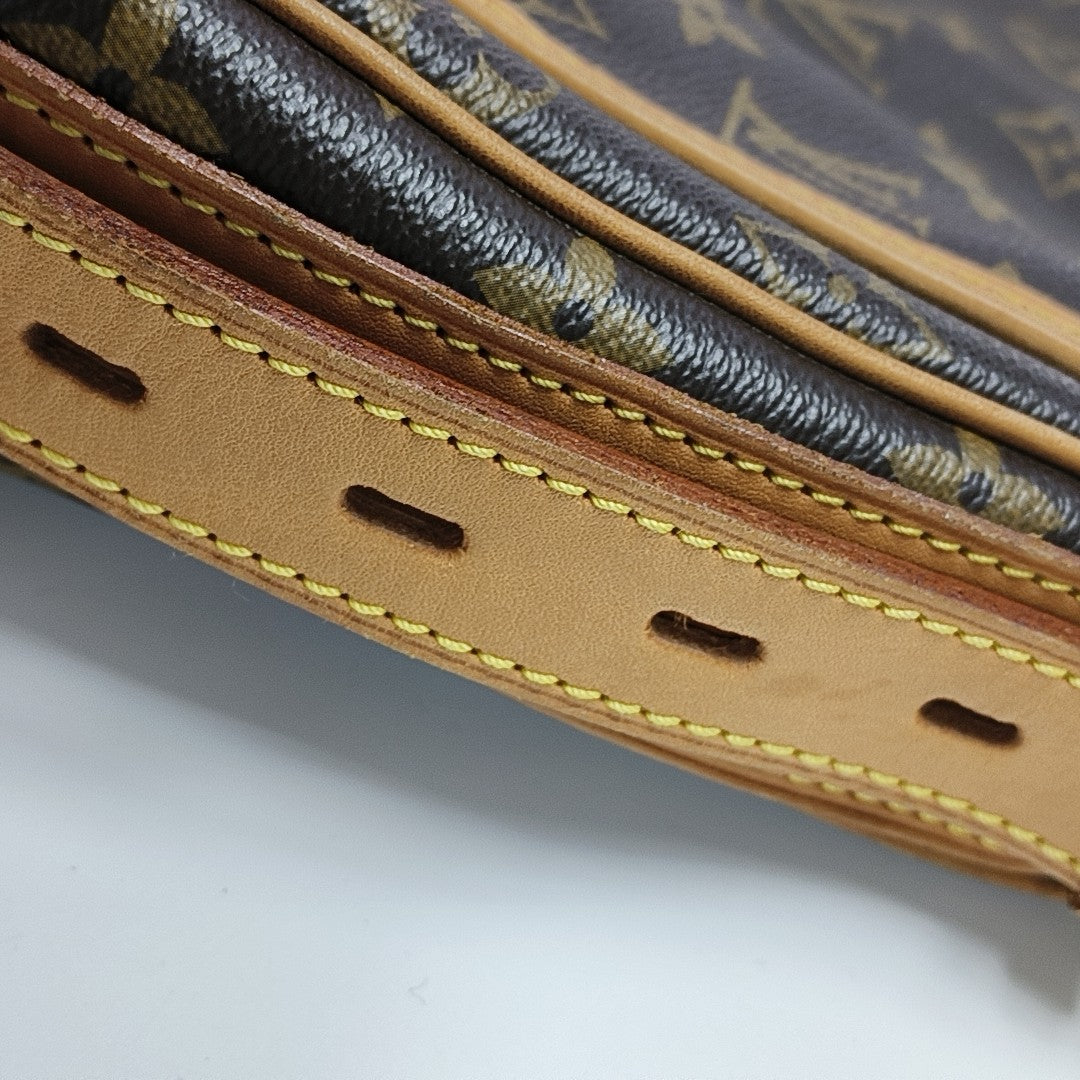 TULUM GM Monogram Coated Canvas Brown
