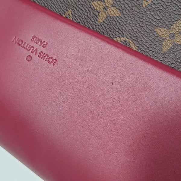 CLUNY BB Monogram Coated Canvas Brown