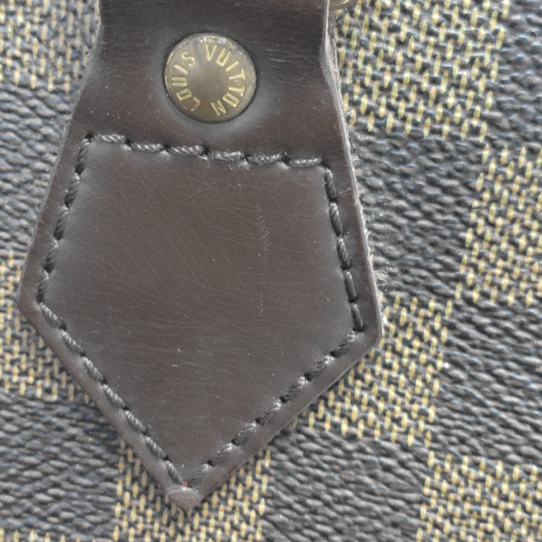 SPEEDY 25 Damier Ebene Coated Canvas Brown