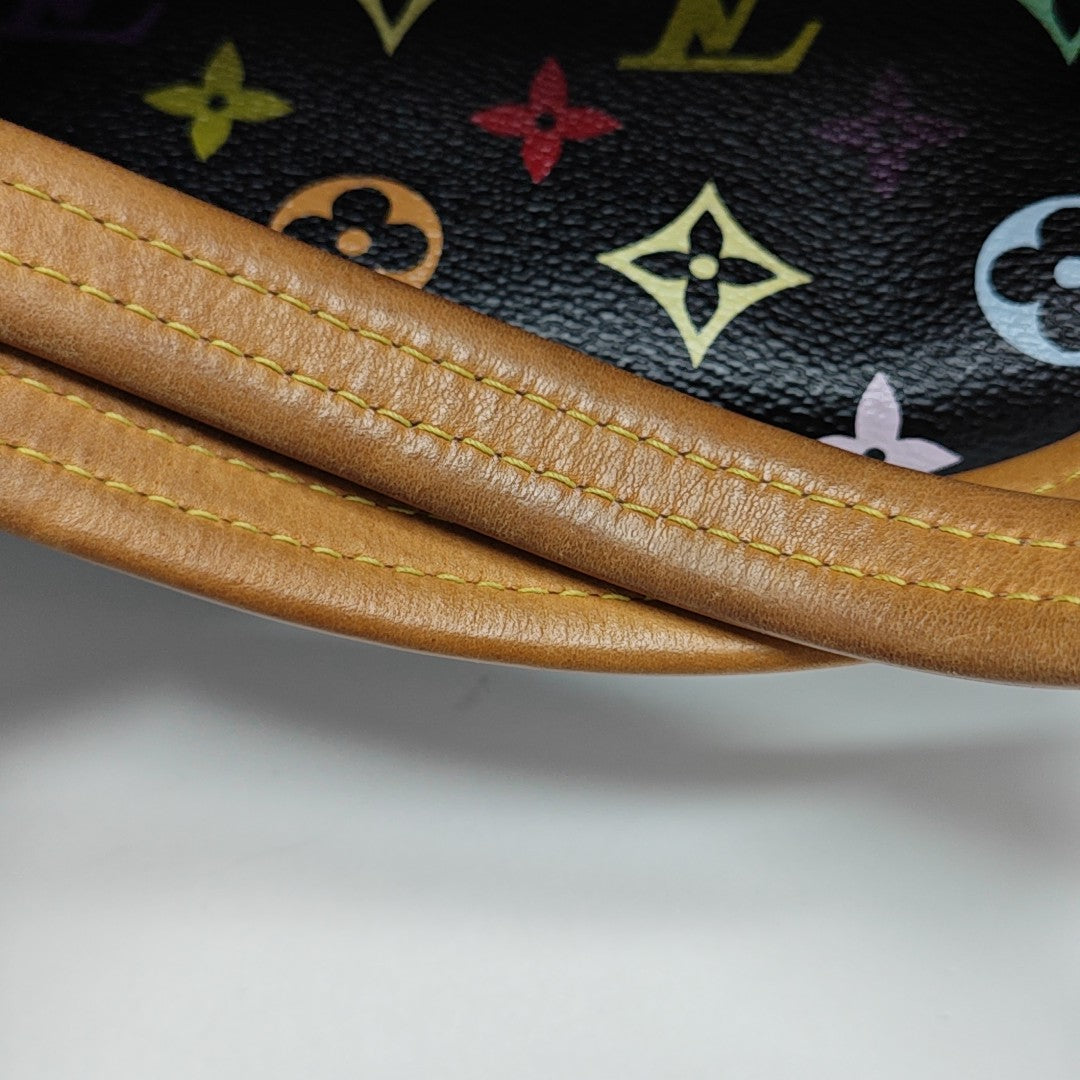 LV × TM CLAUDIA Monogram Coated Canvas Black