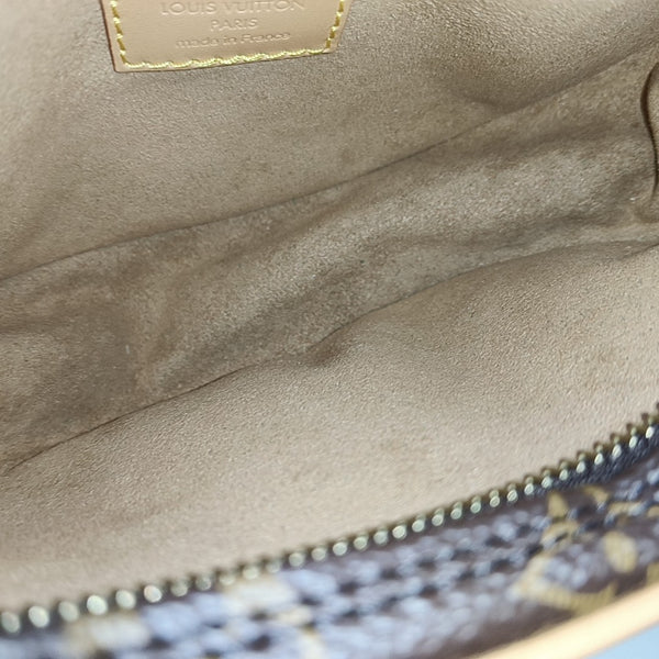 LOOP Monogram Coated Canvas Brown