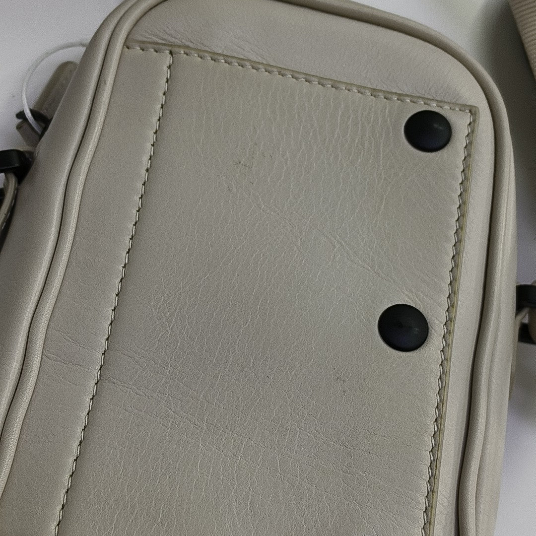 Calfskin Shoulder Bag White