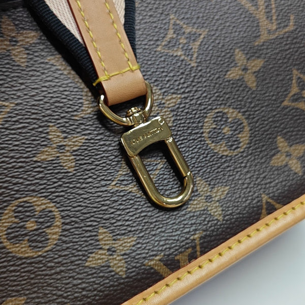 DIANE Monogram Coated Canvas Brown