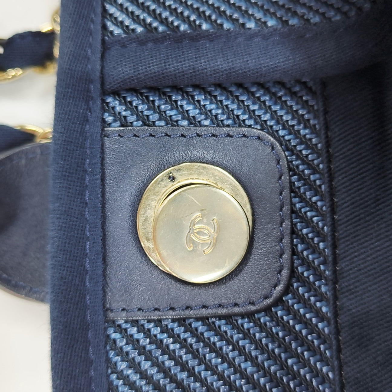 DEAUVILLE Large Canvas Blue