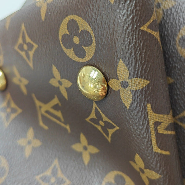 CARRYALL PM Monogram Coated Canvas Brown