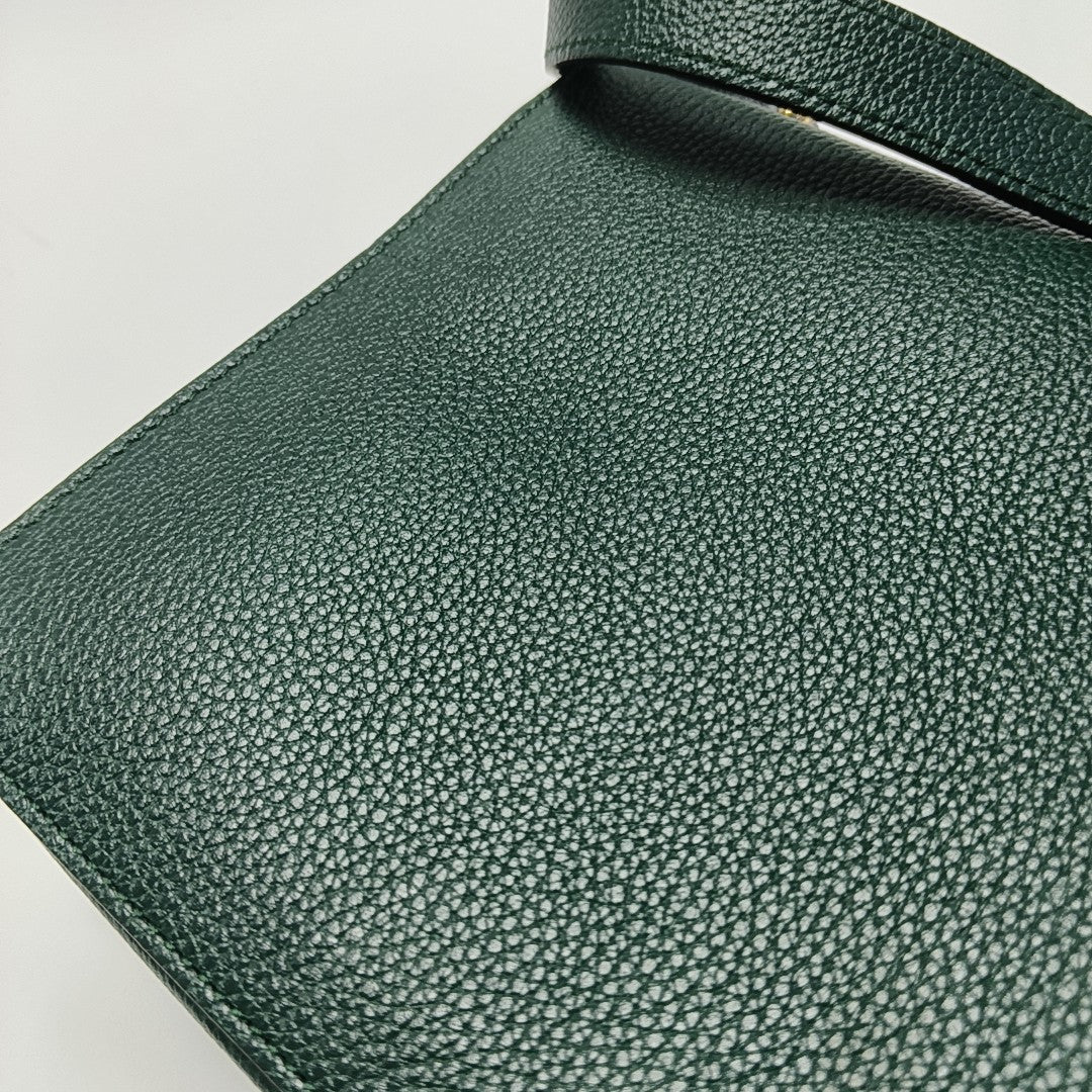 Zumi Small Calfskin Green