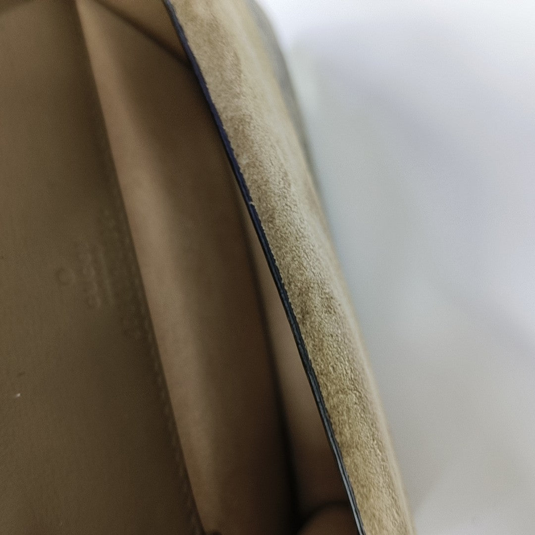 Dionysus Super Mini Monogram Coated Canvas Beige