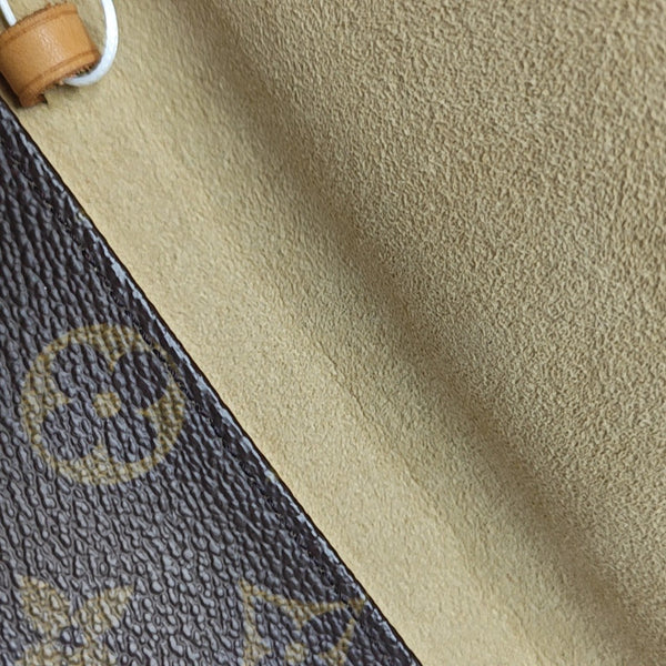 TWIN GM Monogram Coated Canvas Brown