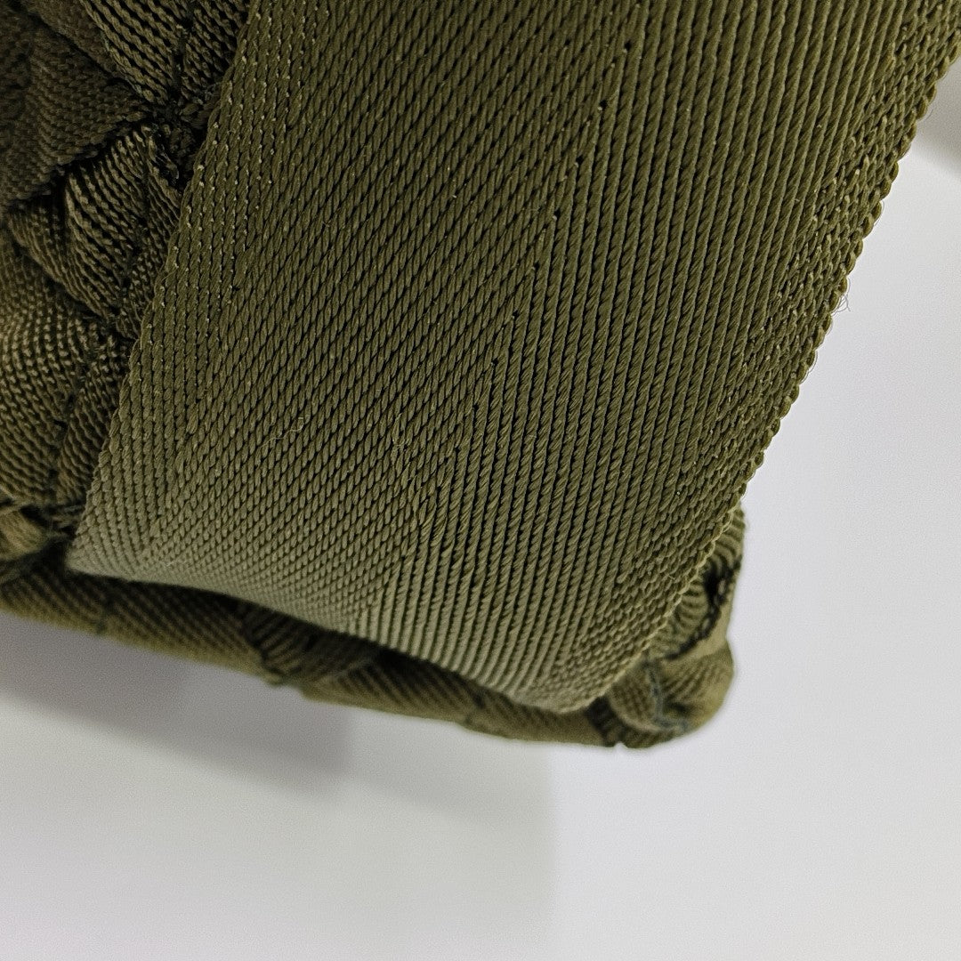 Fabric Shoulder Bag Green