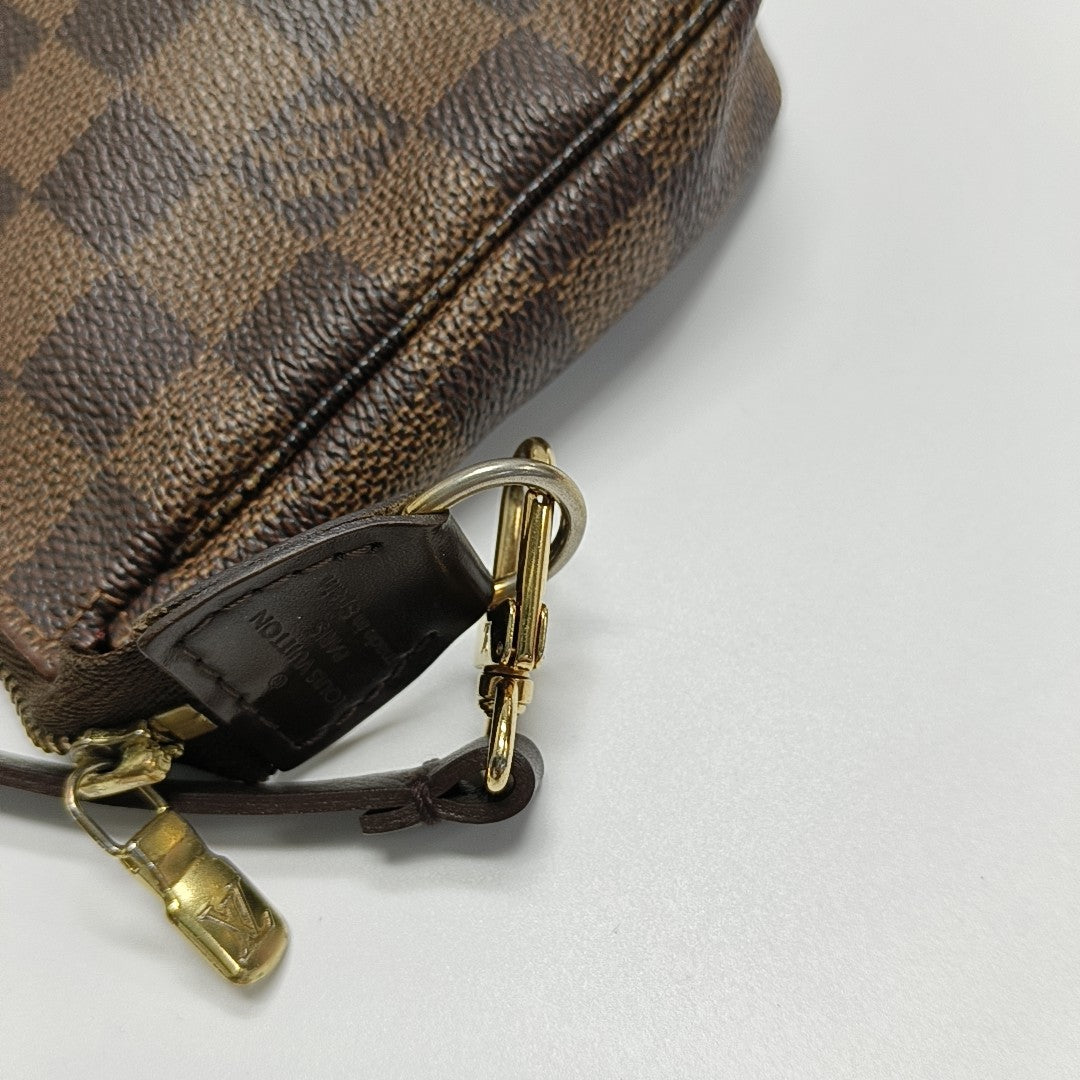 ACCESSOIRES GM Damier Ebene Coated Canvas Brown