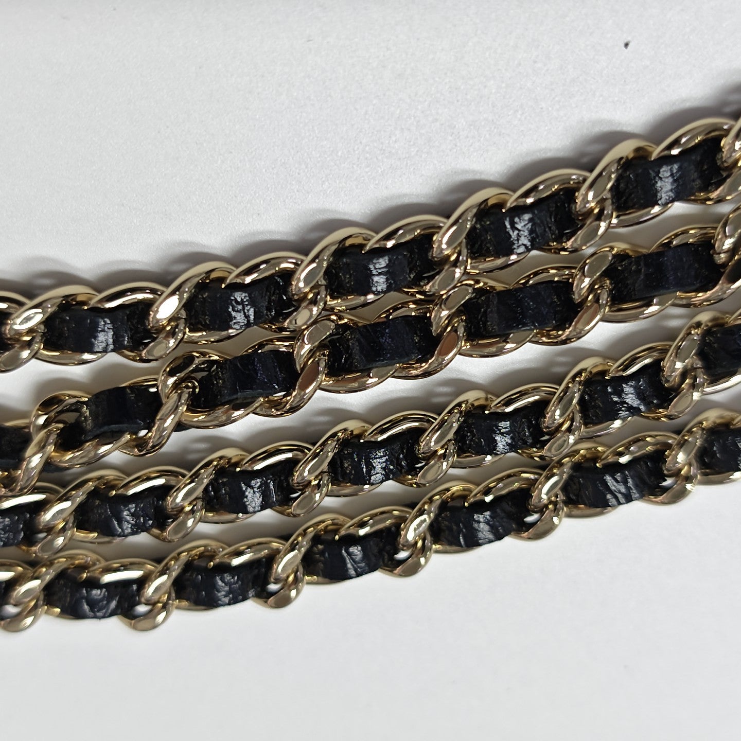 CHANEL 31 Quilted Waxed Cafskin Black