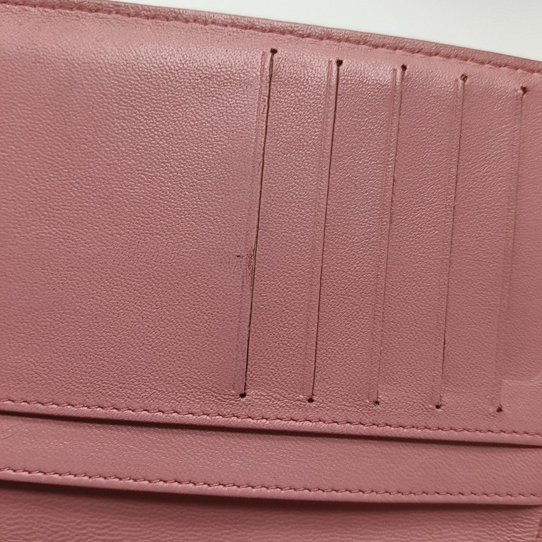 Lambskin Wallet Pink