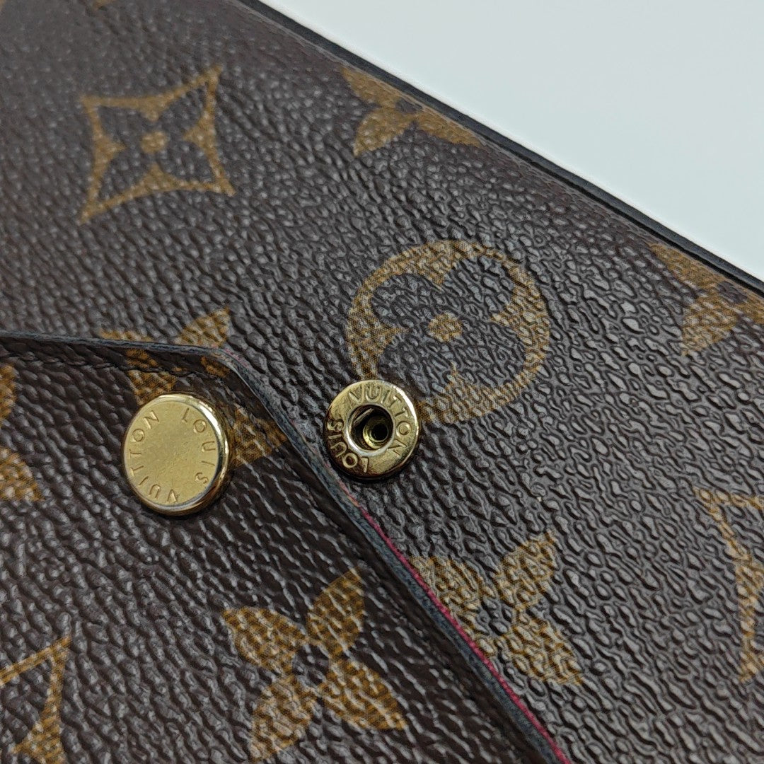 Authenticated pre-owned  FÉLICIE Monogram Coated Canvas Brown - Shoulder Bag at Looply
