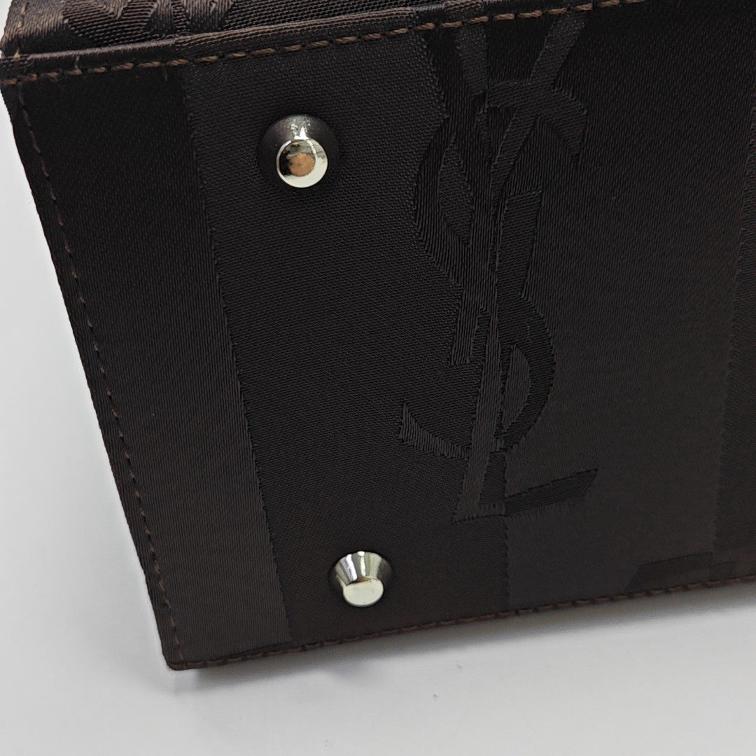 Fabric Tote Bag Brown