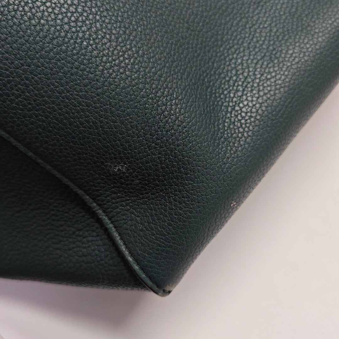 CABAS PHANTOM Small Calfskin Green