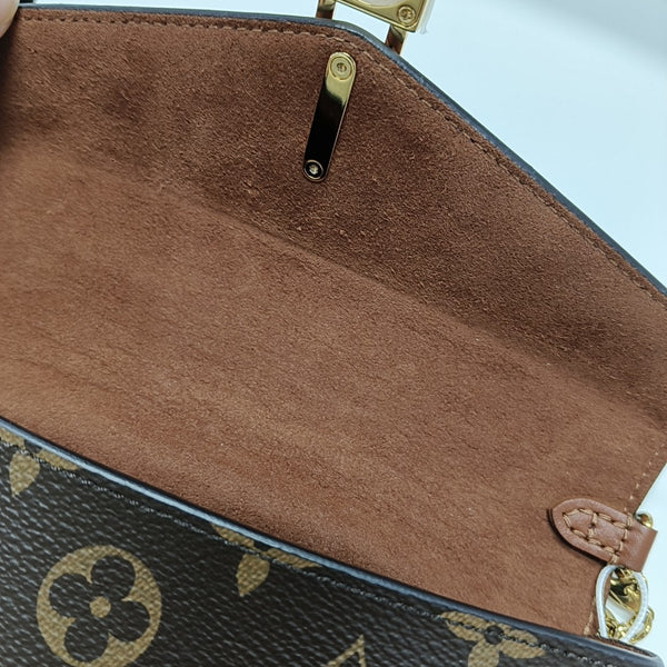 PADLOCK Monogram Coated Canvas Brown