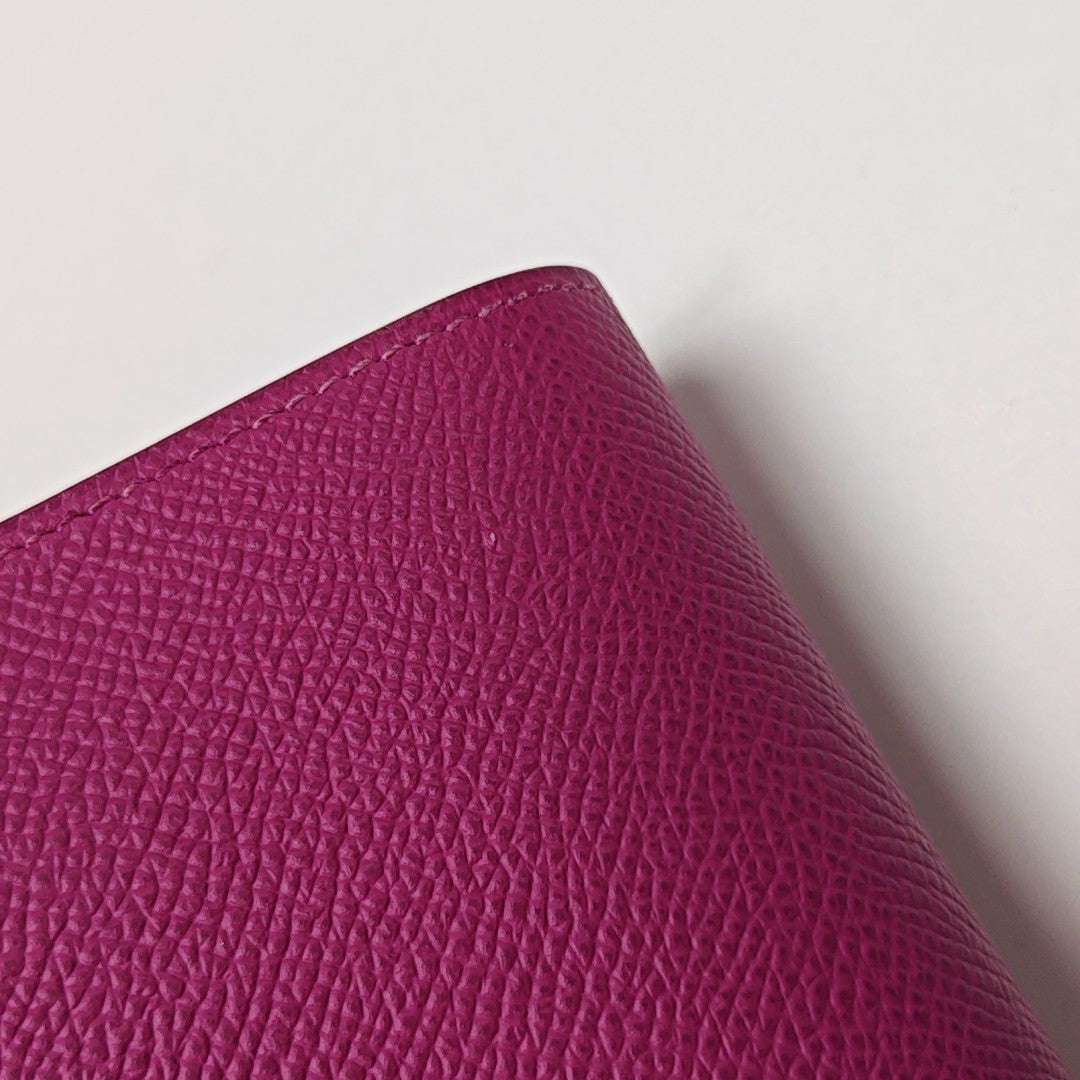Kelly Medium Epsom Purple Wallet